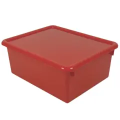Romanoff Stowaway&reg; 5" Letter Box with Lid, Red
