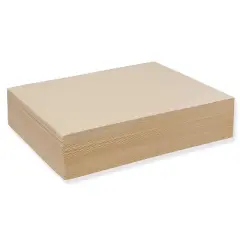 Pacon Medium Weight Drawing Paper 9" x 12" Manila 500 Sheets Per Pack PAC4109-2