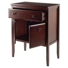 Orleans Modular Buffet with Drawer and Cabinet Wood/Dark Cappuccino - Winsome