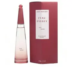 Rose & Rose By Issey Miyake Women Osmanthus, Rose, Bulgarian Rose, Amber, Cashmere Wood Eau De Parfum Intense Spray 3 Oz