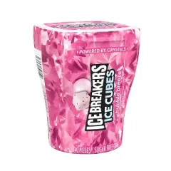 Ice Breakers Ice Cubes Bubble Breeze Sugar Free Gum - 40ct