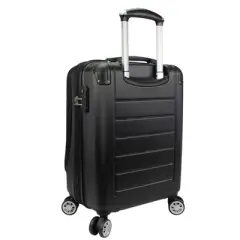 World Traveler Dejuno Compact 20" Carry-on Luggage with Laptop Pocket
