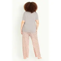Women's Plus Size  Always Sleep Set - gray | EVANS