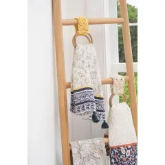 carol & frank White Kitchen Towel Holder
