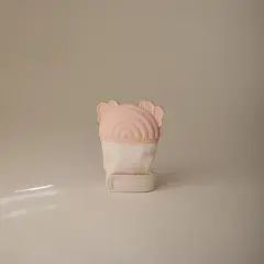 Mushie Teething Mitten - Rainbow