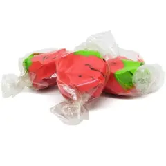 Red Strawberry Flavored Taffy Chews by It's Delish