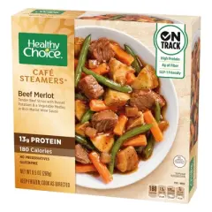Healthy Choice Caf&eacute; Steamers Gluten Free Frozen Roasted Beef Merlot - 9.5oz
