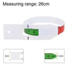 Unique Bargains Plastic Child Head Arm Circumference Measuring Tape