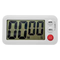 Teacher Created Resources&reg; Magnetic Digital Classroom Timer, White, Pack of 3