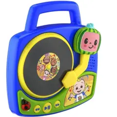eKids Cocomelon Toy Turntable for Toddlers &ndash; Blue (CO-111.EMV22OL