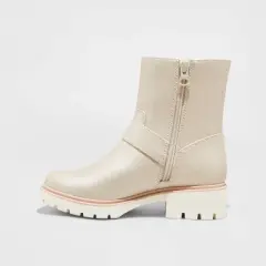 Girls' Maia Moto Boots - art class&trade; Gold