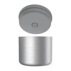 Bentgo Stainless Steel Insulated Food Container Aqua: Leakproof, Air Tight, Wide Mouth, Stain-Resistant, 2.4L