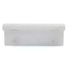 Unique Bargains Waterproof Spa Bath Pillow Non-Slip Headrest Shoulder Sponge Bathtub Cushion White