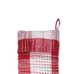 C&F Home Christmas Woven M&eacute;lange Stocking
