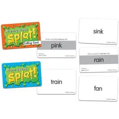 Teacher Created Resources Rhyming Words Splat Game