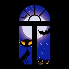 Girl's Design By Humans Halloween Mood By CuckooParrot T-Shirt