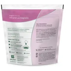 Grab Green Garbage Disposal Freshener & Cleaner Pods, Thyme with Fig Leaf Scent