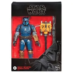 Hasbro Star Wars Black Series 6 Inch Action Figure | Heavy Infantry Mandalorian