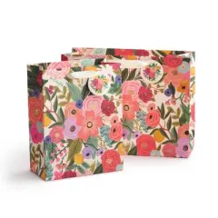 Rifle Paper Co. Garden Party Cub Gift Bag: Floral Paper Gift Bag for All Occasions, 10" x 7.8" x 4"
