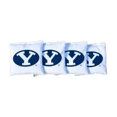 NCAA BYU Cougars Corn-Filled Cornhole Bags White - 4pk