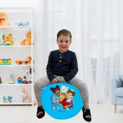 BounceZiez Daniel Tiger's Neighborhood 15" Inflatable Bouncy Hopper Ball with Pump - Blue