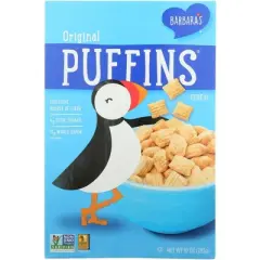 Barbara's Original Puffins Cereal - 12 pack, 10 oz