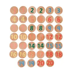 The Freckled Frog Matching Pairs, Numbers 1-20, Set of 40