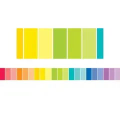 Creative Teaching Press&reg; Rainbow Paint Chip EZ Border, 48 Feet Per Pack, 3 Packs