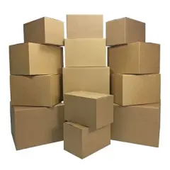 UBMOVE Moving Kit #2 - 14 Combo Small, Medium, Large Boxes And Labels