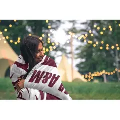 NCAA Alabama A&M Bulldogs Ultra Soft Tailgate Throw Blanket