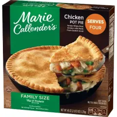 Marie Callender's Frozen Chicken Pot Pie Family Size - 45oz