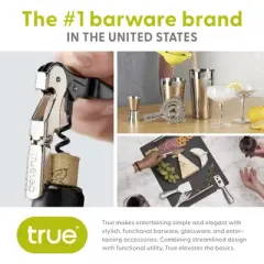 Jeeves&trade;: Twin Prong Bottle Opener by True, Silver Finish