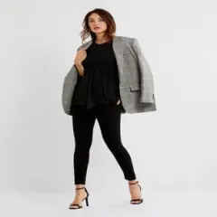 Tie Front Textured Maternity Top | A Pea in the Pod