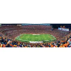 NFL Denver Broncos 1000pc Pano Puzzle Game