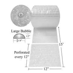 Large 1/2" Bubble Cushioning Wrap