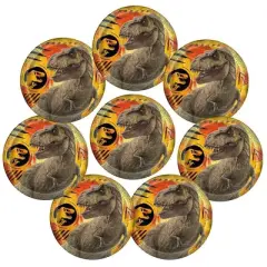 Jurassic World 3 7" 8ct Paper Party Snack Plates
