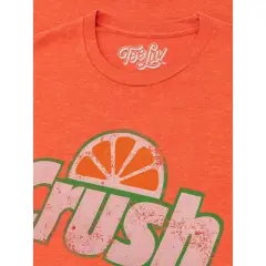 Tee Luv Vintage Orange Crush Logo T-Shirt