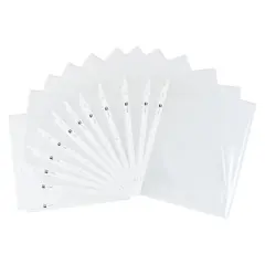 Charles Leonard Sheet Protectors, Standard Weight, Letter Size, Clear, Box of 100