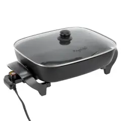 MegaChef 3qt Electric Fry Pan with Non-Stick Coating