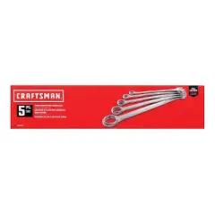 Craftsman  Combination Wrench Set,12 Points,Chrome CMMT12054