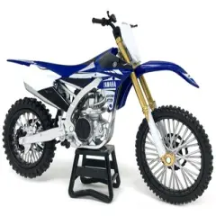 Yamaha YZ450F Dirt Bike Motorcycle Blue and White 1/6 Diecast Model by New Ray