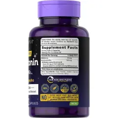 Carlyle Melatonin 10mg with Ashwagandha | 120 Capsules