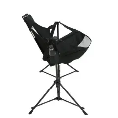 Kumasinova Rocking Camping Chairs with Cup Holder and Pillow,Outdoor Chairs with Adjustable Back,Lawn Chairs with Carry Bag,Beach Chair for Travel