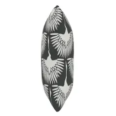 Outdoor Throw Pillow Flock Midnight  Furniture Mfg - Skyline Furniture