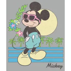 Men's Mickey & Friends Retro Tropical Vacation Sweatshirt