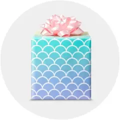 6" Large Shiny Light Pink Gift Bow - Spritz&trade;: Decorative Bows for Gift Wrapping, Solid Plastic, All Occasions