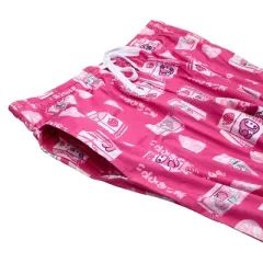 My Melody Strawberry Milk Cartons And Juice Boxes Women's Sleep Pajama Pants