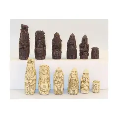 3.75" Medieval Chessmen Board Game