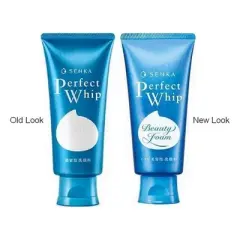 Senka by Shiseido Perfect Whip Beauty Foam Facial Wash | Fine Today Fresh Uji Green Tea | Aqua-In-Pool ingredient (4.23 oz) -