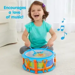 Kidoozie My First Drum Set, Set of 6 Instrument Toys for Children ages 2 years and older